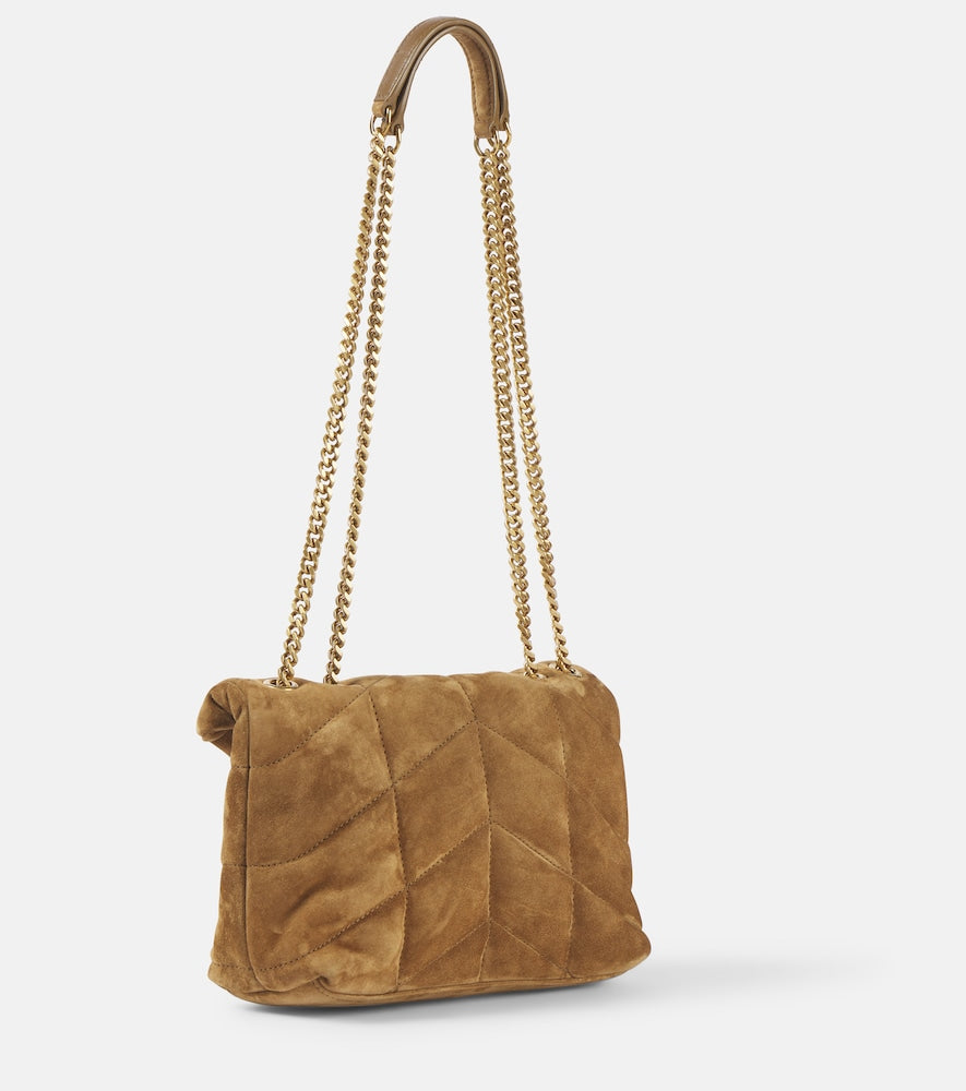 Saint Laurent Loulou Toy suede shoulder bag