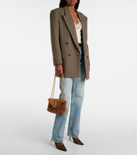 Saint Laurent Loulou Toy suede shoulder bag