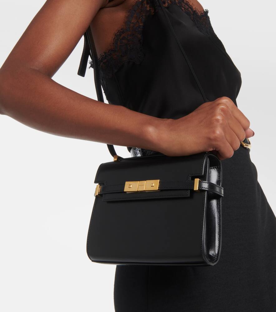 Saint Laurent Manhattan Mini leather shoulder bag