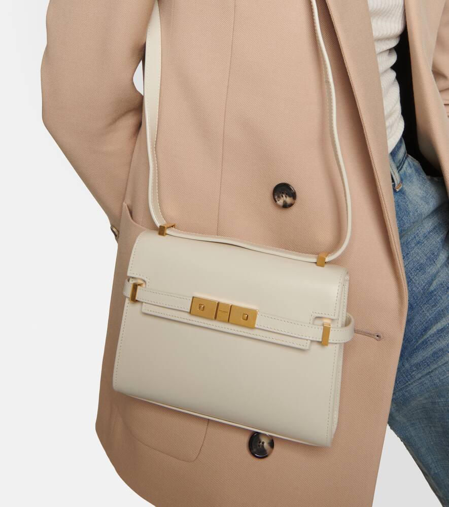 Saint Laurent Manhattan Mini leather shoulder bag