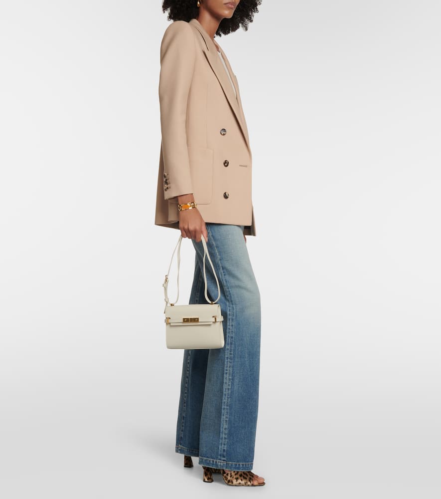 Saint Laurent Manhattan Mini leather shoulder bag