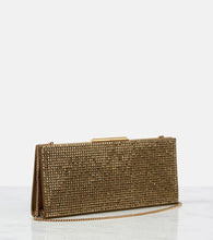 Saint Laurent Midnight Small crystal-embellished clutch