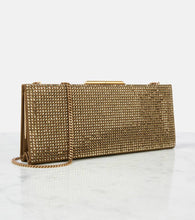 Saint Laurent Midnight Small crystal-embellished clutch