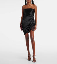 Saint Laurent New Diamond 110 satin sandals