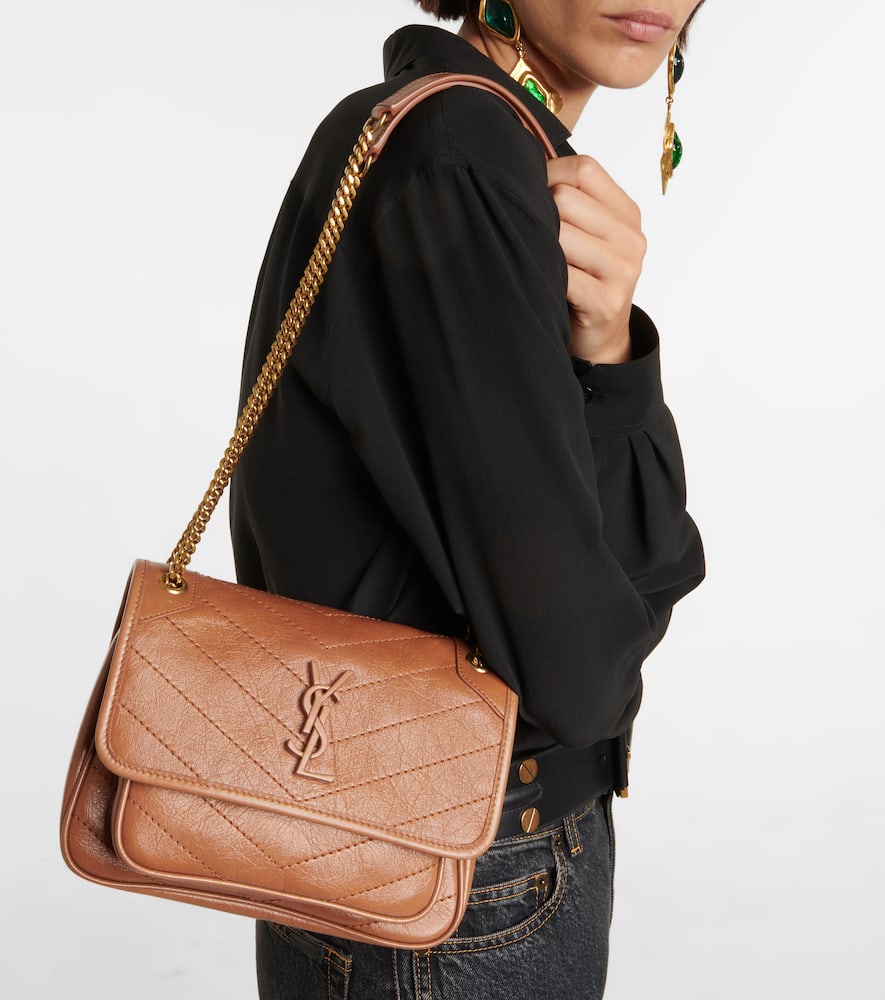 Saint Laurent Niki Baby leather shoulder bag