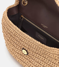 Saint Laurent Niki Medium raffia shoulder bag