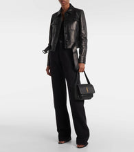 Saint Laurent Niki leather messenger bag