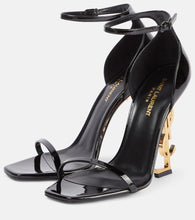 Saint Laurent Opyum patent leather sandals