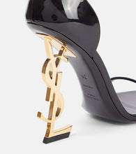 Saint Laurent Opyum patent leather sandals
