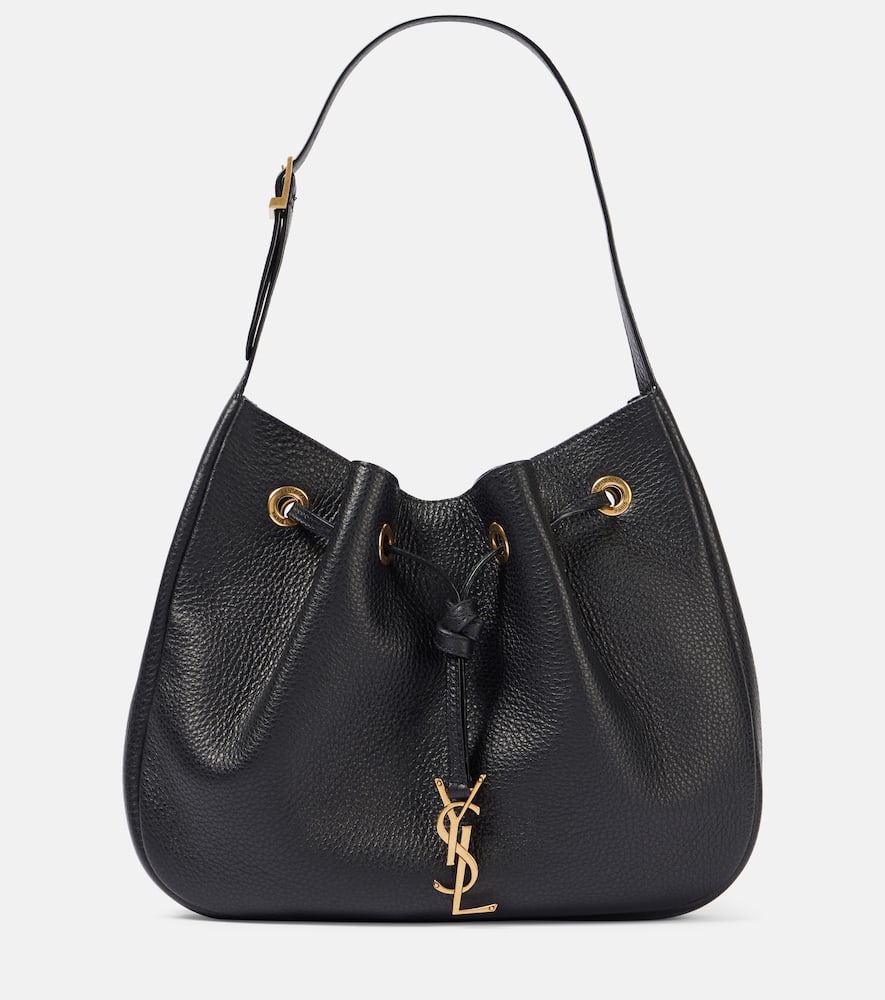 Saint Laurent Paris VII Small leather shoulder bag. Shop Saint Laurent Shoulder Bags for women now.