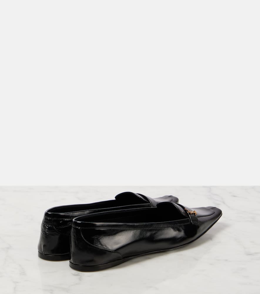 Saint Laurent Poppy leather ballet flats