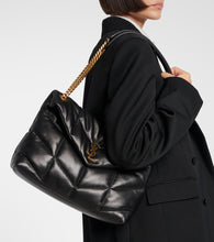 Saint Laurent Puffer Medium leather shoulder bag