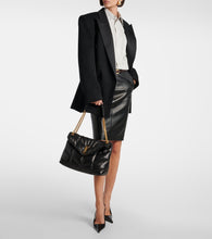 Saint Laurent Puffer Medium leather shoulder bag
