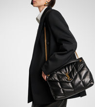 Saint Laurent Puffer Medium leather shoulder bag