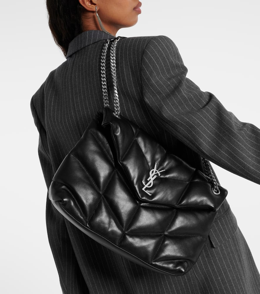 Saint Laurent Puffer Medium leather shoulder bag