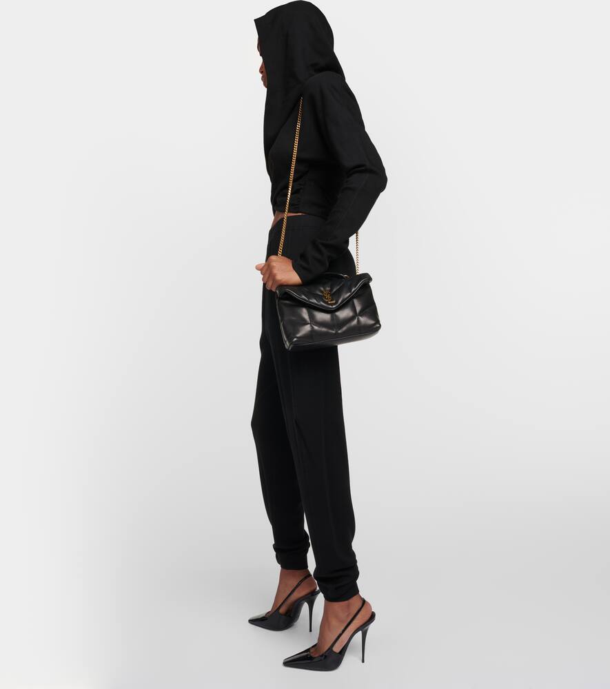 Saint Laurent Puffer Toy quilted leather shoulder bag