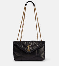 Saint Laurent Puffer Toy quilted leather shoulder bag. Shop Saint Laurent Shoulder Bags for women now.