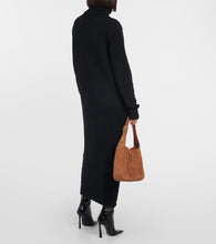 Saint Laurent Ribbed-knit wool sweater dress