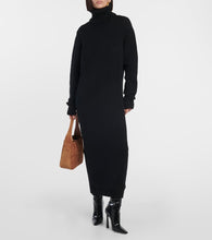 Saint Laurent Ribbed-knit wool sweater dress