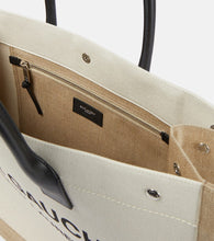 Saint Laurent Rive Gauche canvas tote