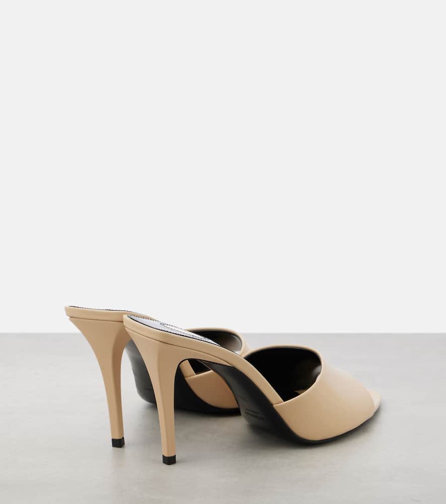 Saint Laurent Romy 90 leather mules