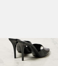 Saint Laurent Romy patent leather mules