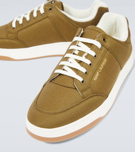 Saint Laurent SL/61 canvas low-top sneakers