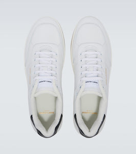 Saint Laurent SL/61 logo leather low-top sneakers