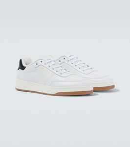 Saint Laurent SL/61 logo leather low-top sneakers