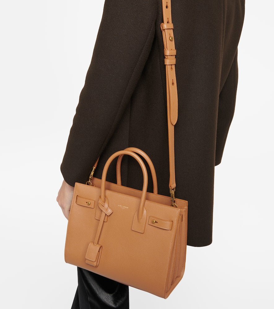 Saint Laurent Sac De Jour Baby Small leather tote bag