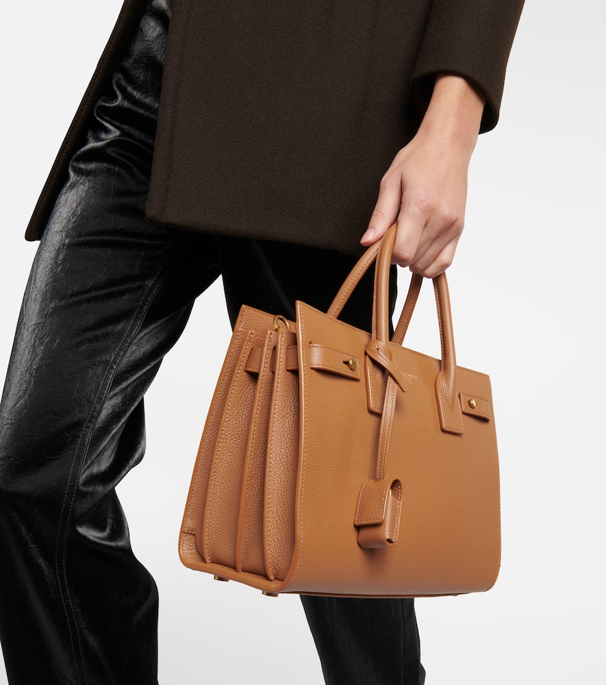 Saint Laurent Sac De Jour Baby Small leather tote bag