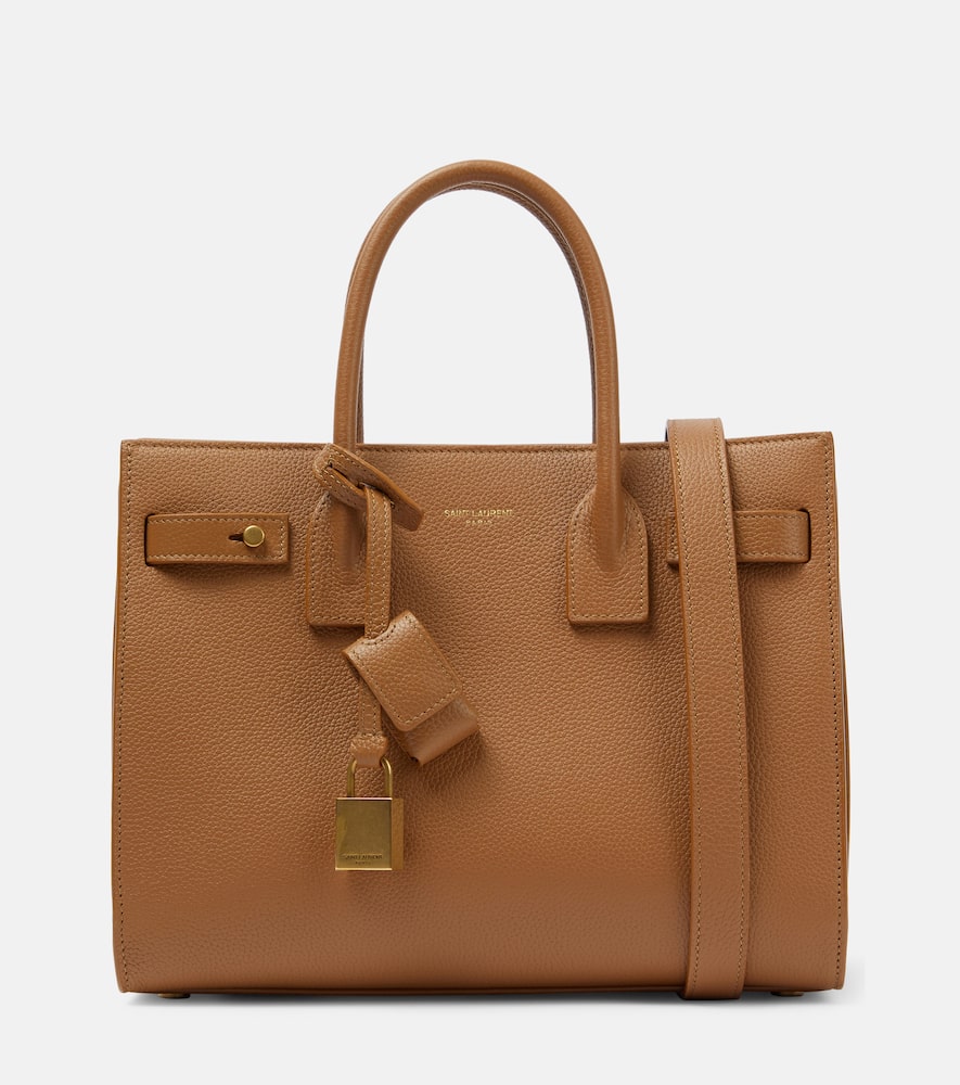 Saint Laurent Sac De Jour Baby Small leather tote bag - Saint Laurent Sac De Jour Baby 小号皮革托特包