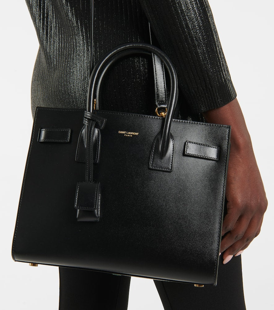 Saint Laurent Sac De Jour Baby leather tote