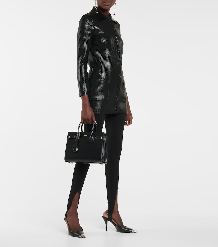 Saint Laurent Sac De Jour Baby leather tote