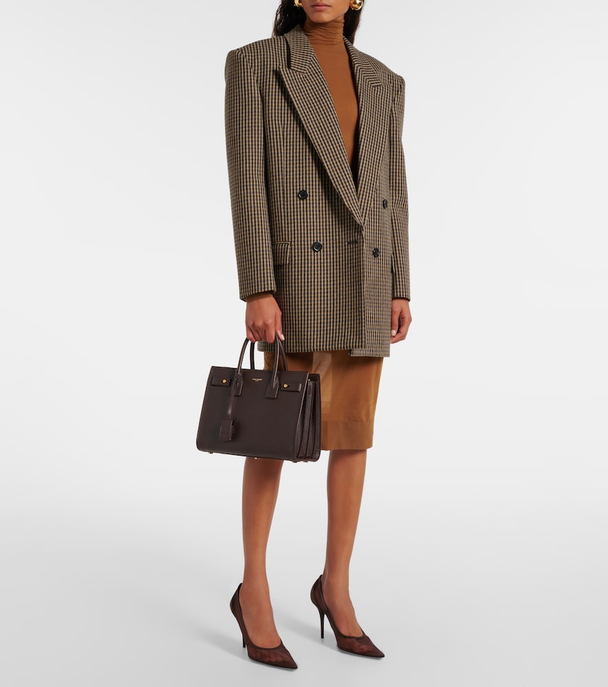Saint Laurent Sac De Jour Baby leather tote bag