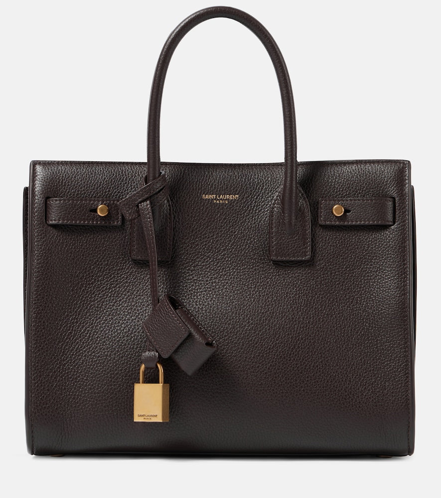 Saint Laurent Sac De Jour Baby leather tote bag - Saint Laurent Sac De Jour Baby 皮革托特包