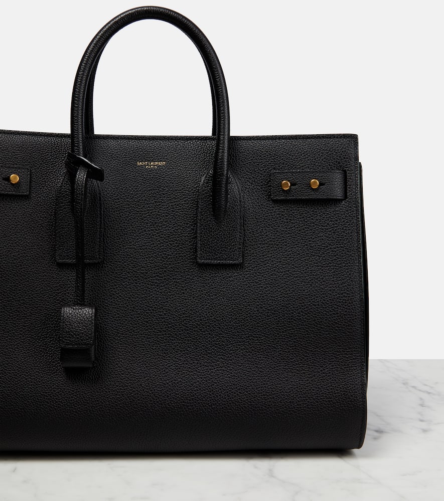 Saint Laurent Sac De Jour Medium leather tote bag