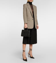Saint Laurent Sac De Jour Nano croc-effect leather tote bag