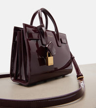 Saint Laurent Sac De Jour Nano patent leather tote bag