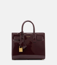 Saint Laurent Sac De Jour Nano patent leather tote bag - Saint Laurent Sac De Jour Nano 漆皮托特包