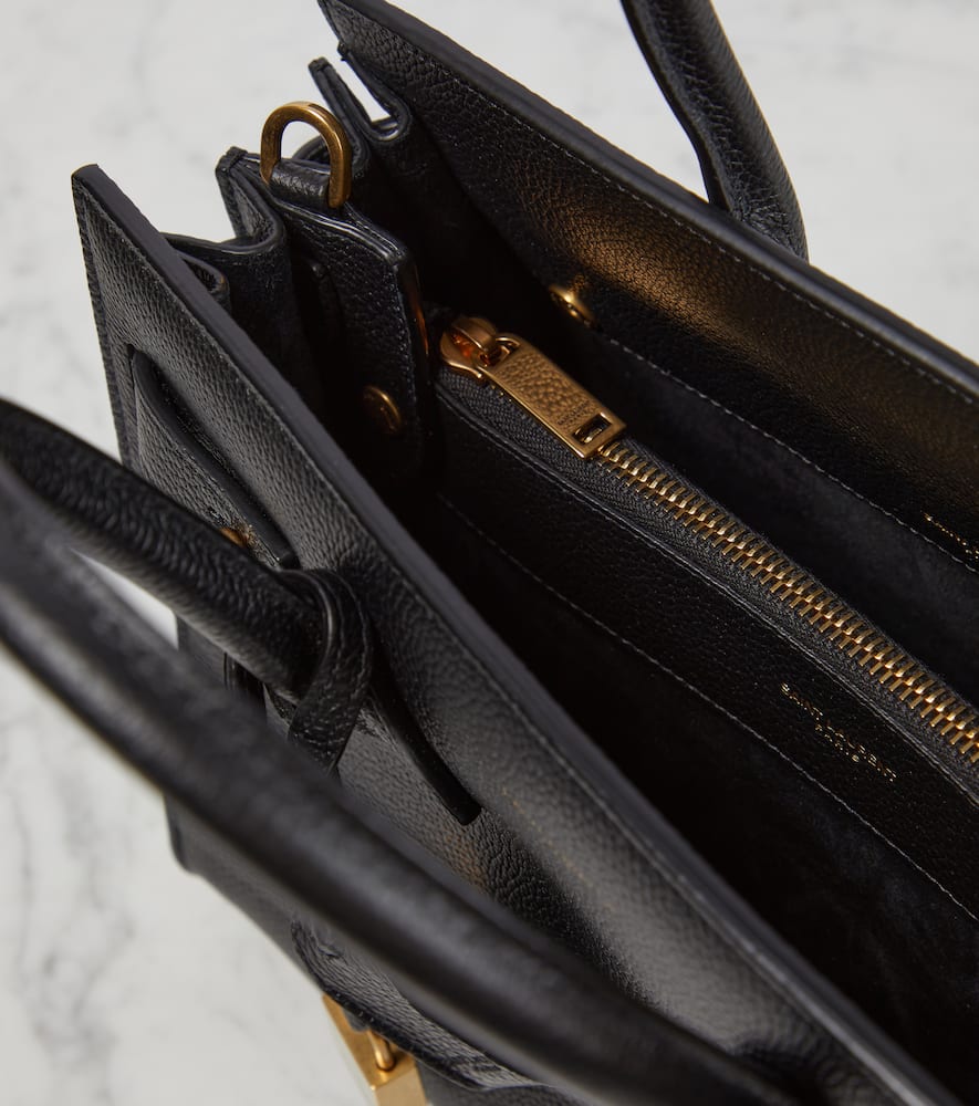 Saint Laurent Sac de Jour Baby leather tote bag
