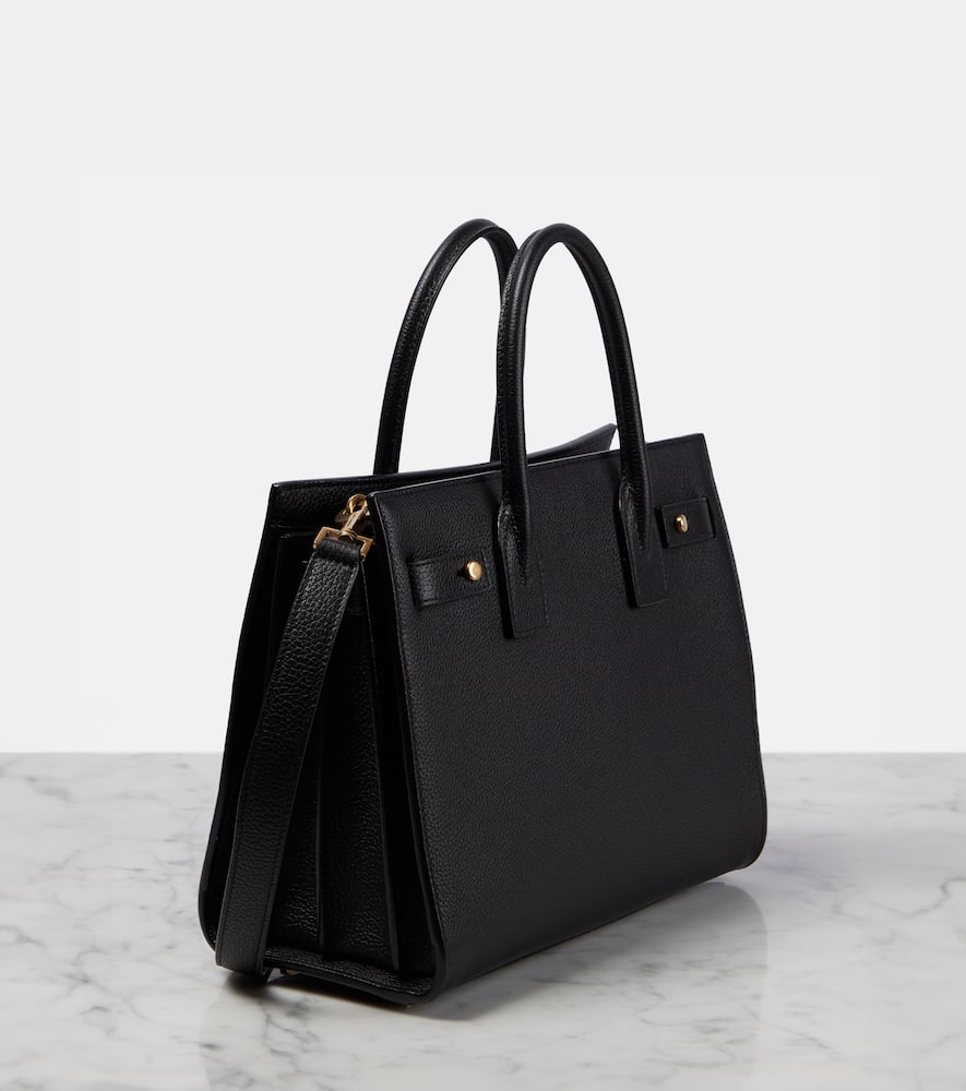 Saint Laurent Sac de Jour Baby leather tote bag