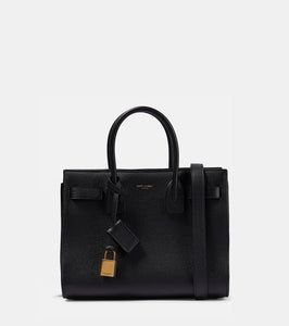 Saint Laurent Sac de Jour Baby leather tote bag. Shop Saint Laurent Tote Bags for women now.
