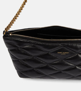 Saint Laurent Sade Mini quilted leather shoulder bag