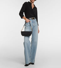 Saint Laurent Sade Mini quilted leather shoulder bag