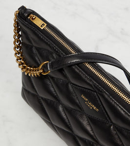Saint Laurent Sade Mini quilted leather shoulder bag
