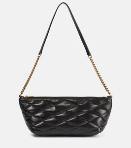 Saint Laurent Sade Mini quilted leather shoulder bag. Shop Saint Laurent Shoulder Bags for women now.