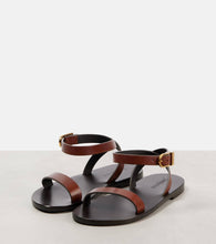 Saint Laurent Sahara leather sandals