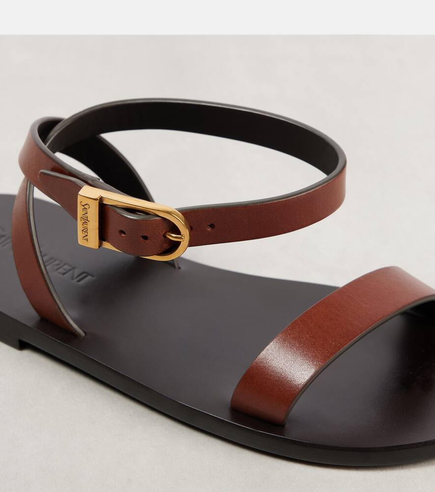 Saint Laurent Sahara leather sandals