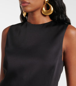 Saint Laurent Satin minidress